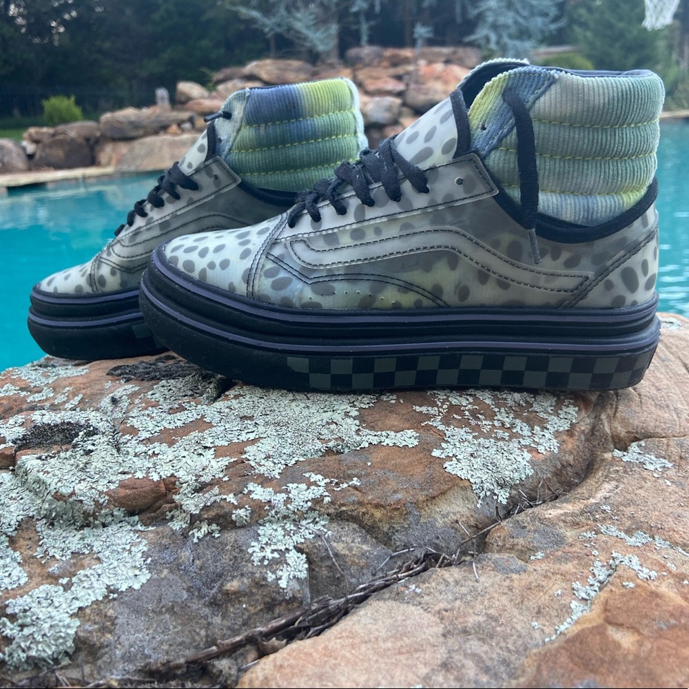 Vans Super Comfycush S Blotched Multi/Black size 7